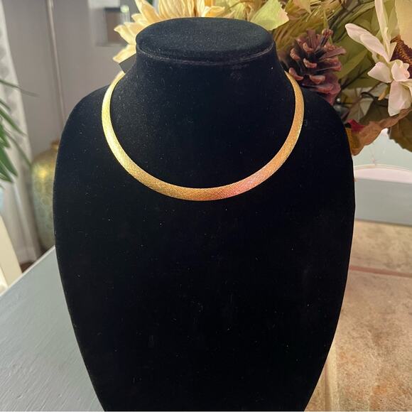 Bella Diva Bronze Thick Chain Necklace NEW - Picture 1 of 7